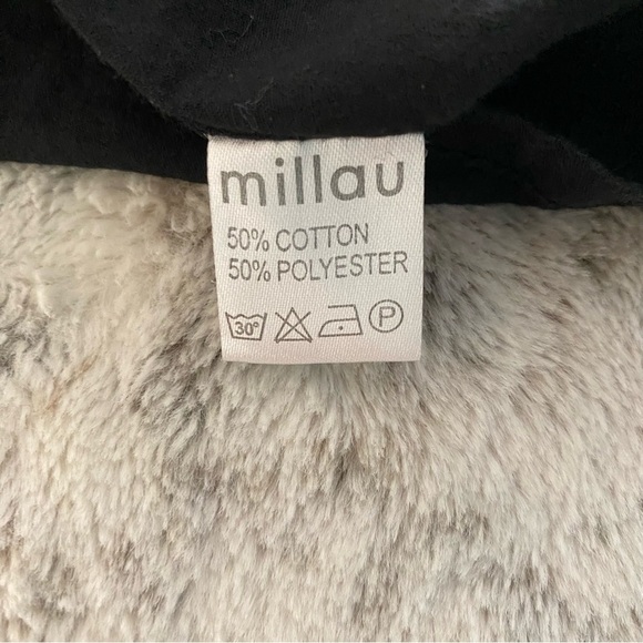 Millau Black Lace Embroidered Low Cut Back Boho Dress Size M - Picture 12 of 12